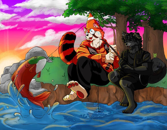 2 Chara Full body Scene